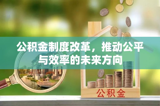陈仓公积金制度改革，推动公平与效率的未来方向